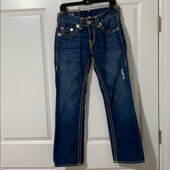 true religion flare jeans mens